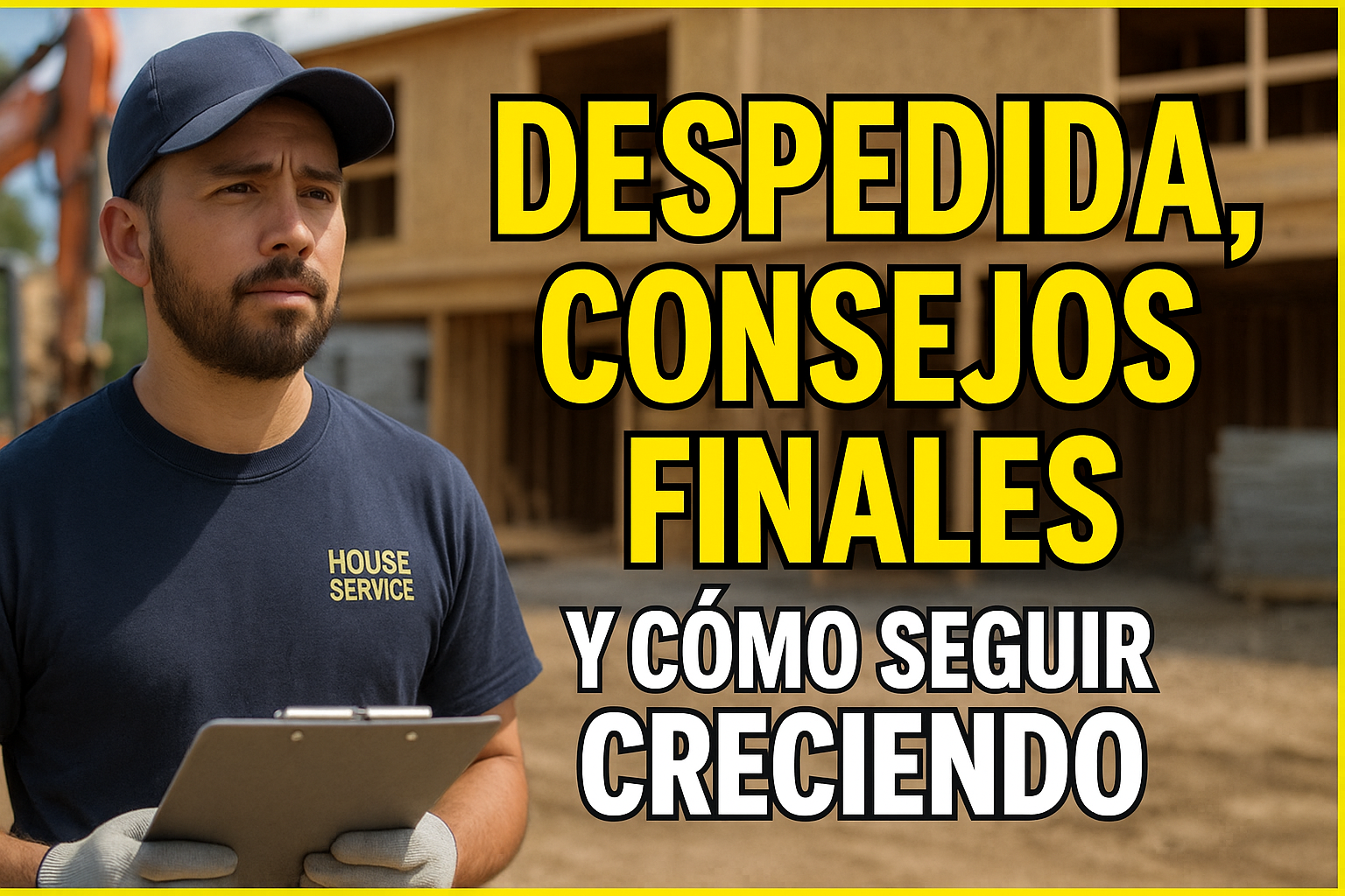 7️⃣ DESPEDIDA, CONSEJOS FINALES Y CÓMO SEGUIR CRECIENDO  Resumen: Este capítulo es la guía mental final: motivación, cómo seguir aprendiendo, cómo cuidar tu reputación, cómo crecer como profesional, y una invitación a usar herramientas que facilitan el negocio (como Invoice1Pro.net). Es el cierre de la guía y el empuje final para que sigan adelante.