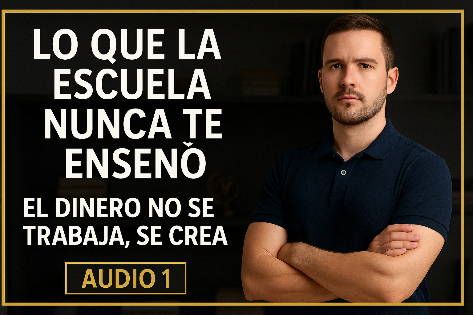 🎧 AUDIO 1 — “LA ESCUELA TE ENGAÑÓ: EL SISTEMA ESTÁ ROTO”  De qué trata:  Explica cómo la educación se quedó congelada en 1800, cómo prepara empleados en vez de creadores, y por qué la mayoría de la gente vive atrapada trabajando duro sin ver resultados.